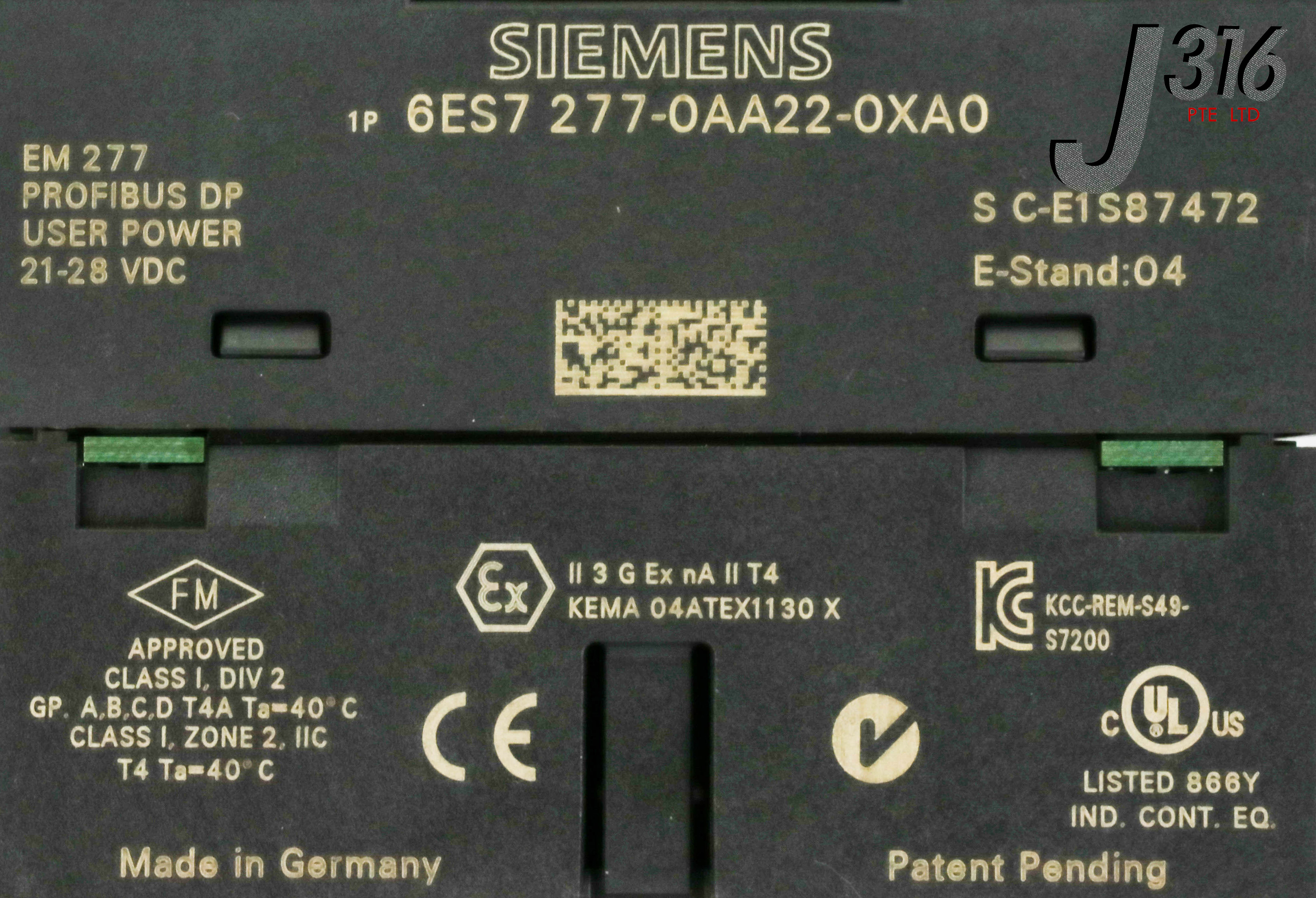 13551 SIEMENS SIMATIC S7-200 CN CPU 224 CN PLC W/2 MODULES 6ES7